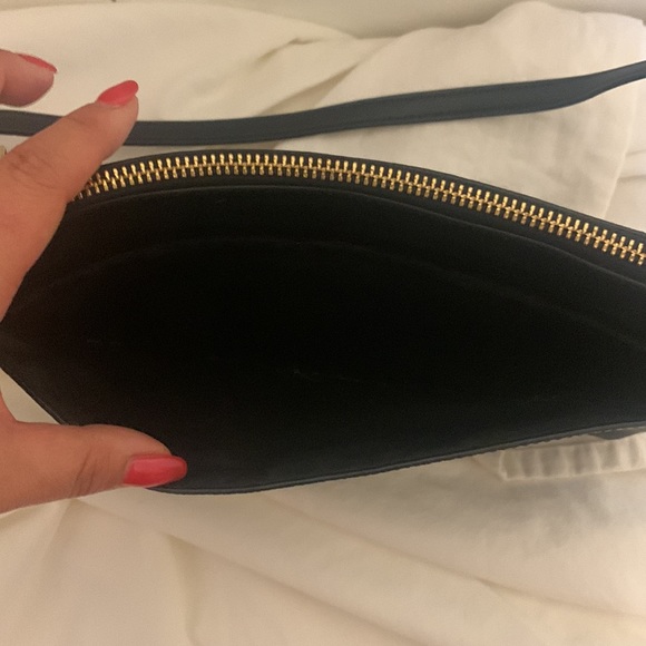 Coach Saffiano Black Leather Crossbody bag - Picture 4 of 6